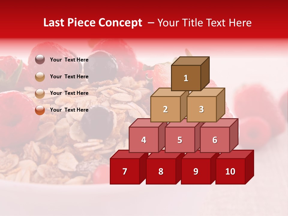 Fresh Studio Shot Bowl PowerPoint Template