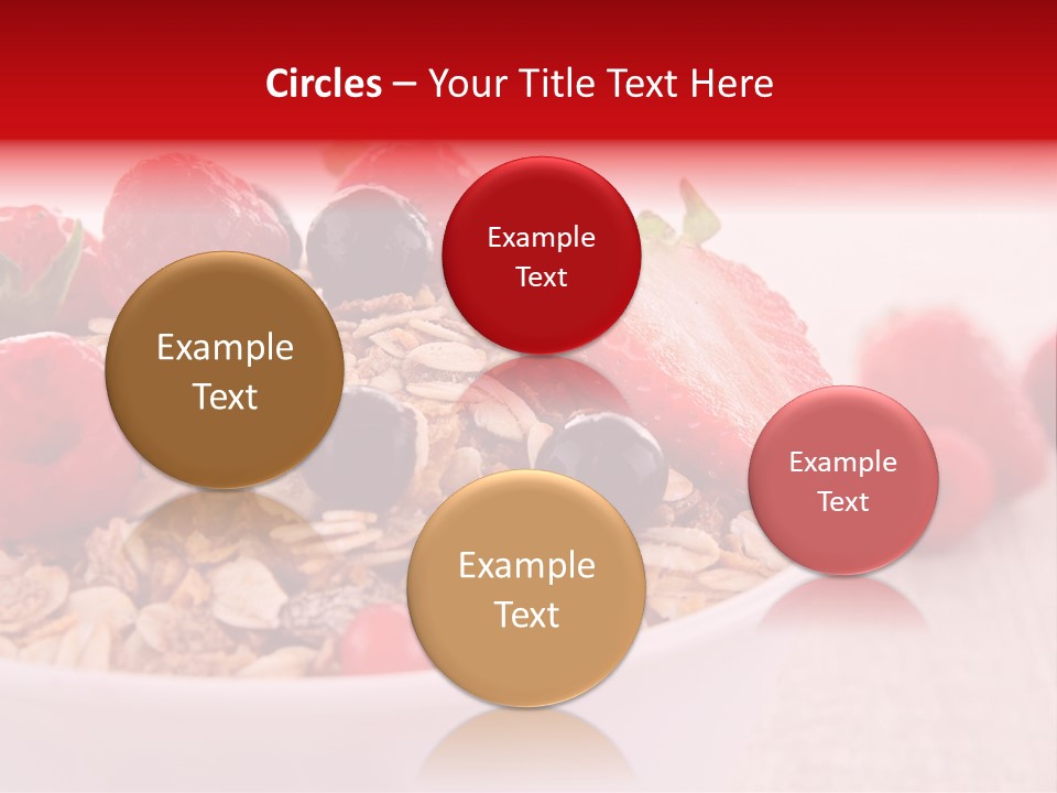 Fresh Studio Shot Bowl PowerPoint Template