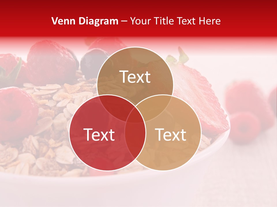 Fresh Studio Shot Bowl PowerPoint Template