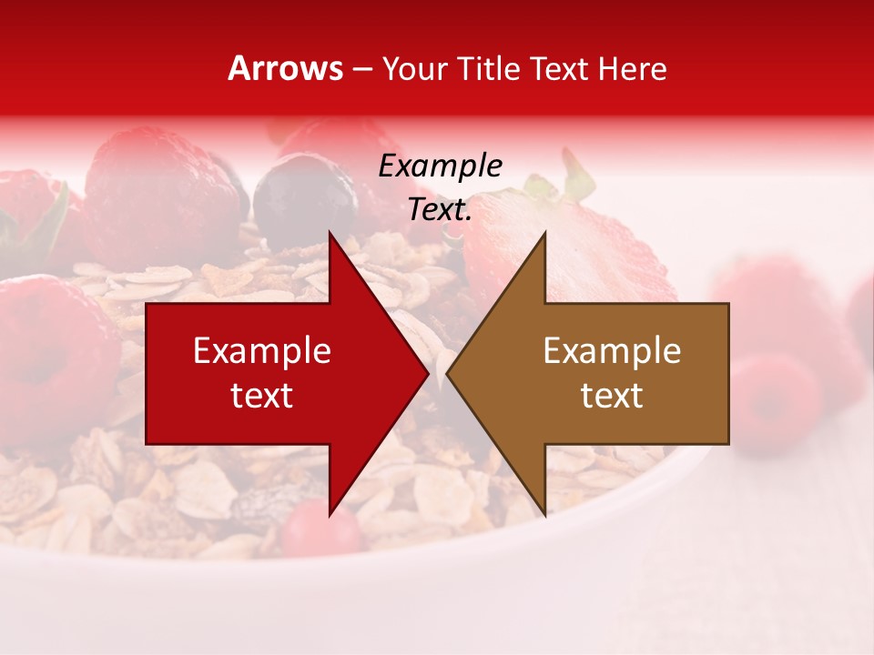 Fresh Studio Shot Bowl PowerPoint Template