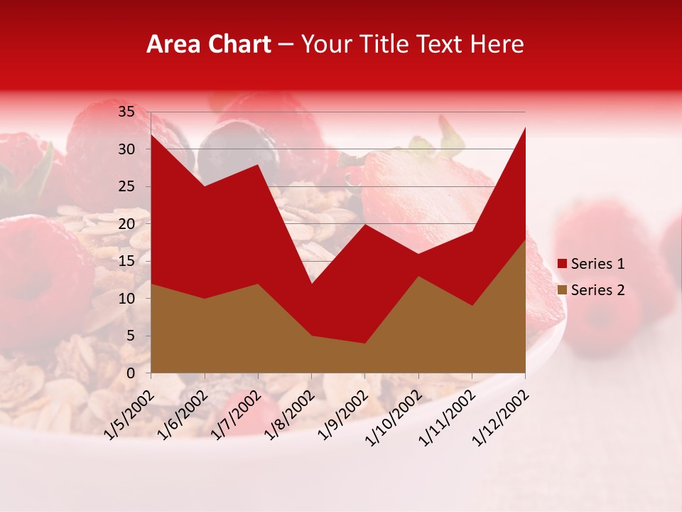 Fresh Studio Shot Bowl PowerPoint Template