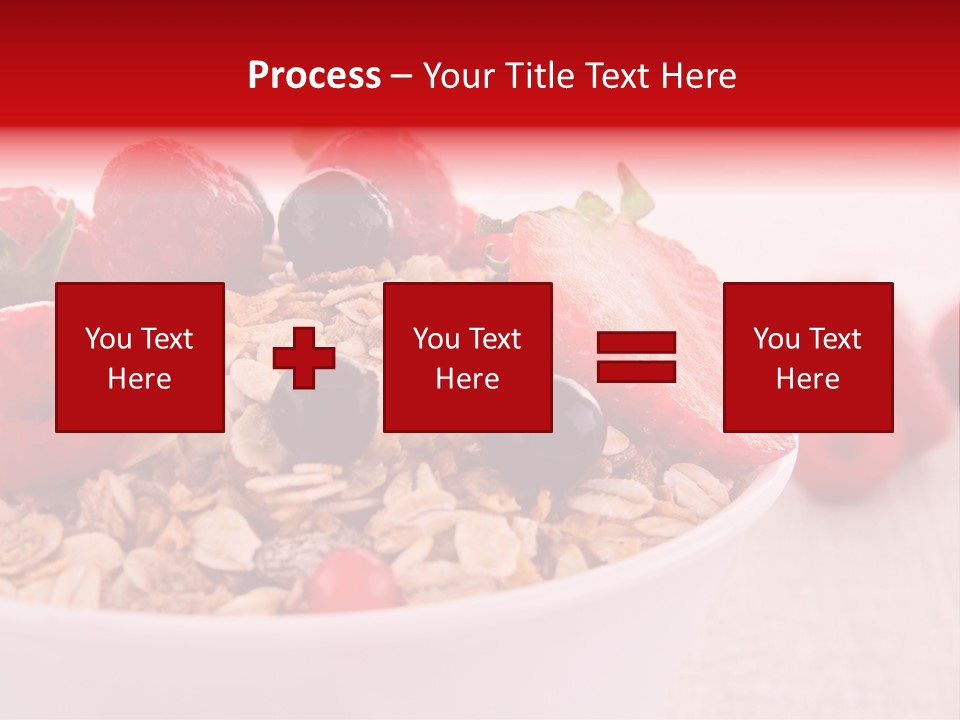 Fresh Studio Shot Bowl PowerPoint Template