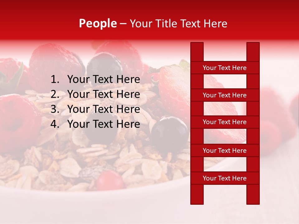 Fresh Studio Shot Bowl PowerPoint Template