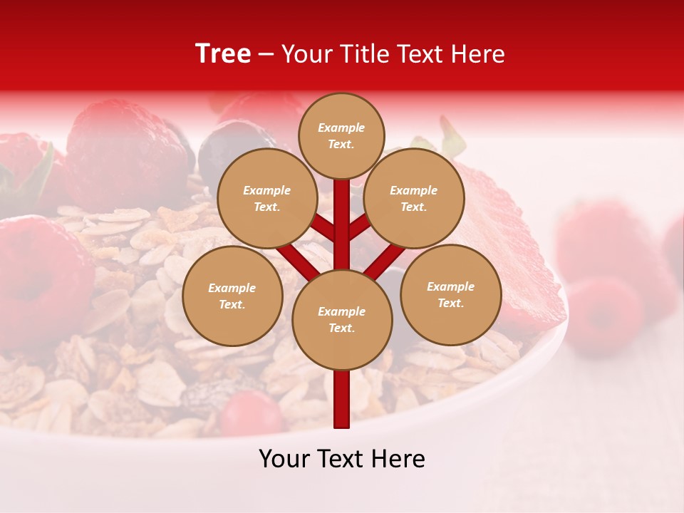 Fresh Studio Shot Bowl PowerPoint Template