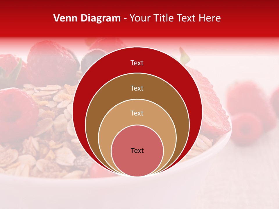 Fresh Studio Shot Bowl PowerPoint Template