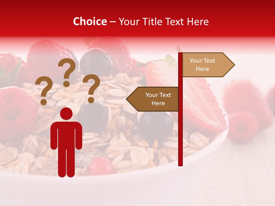 Fresh Studio Shot Bowl PowerPoint Template