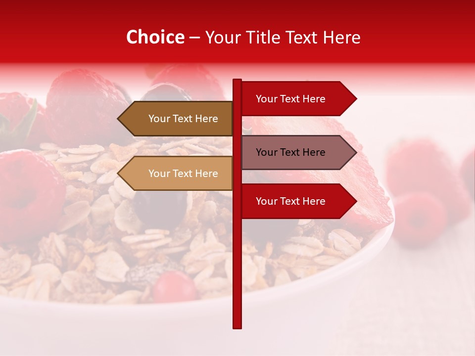 Fresh Studio Shot Bowl PowerPoint Template