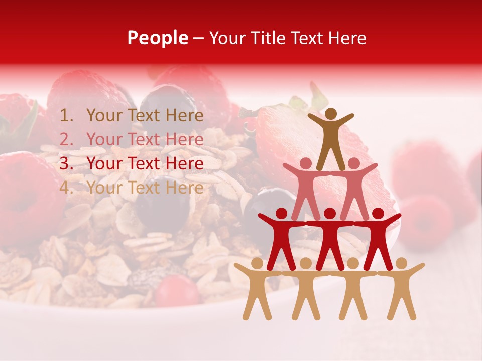 Fresh Studio Shot Bowl PowerPoint Template