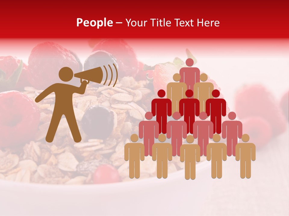 Fresh Studio Shot Bowl PowerPoint Template