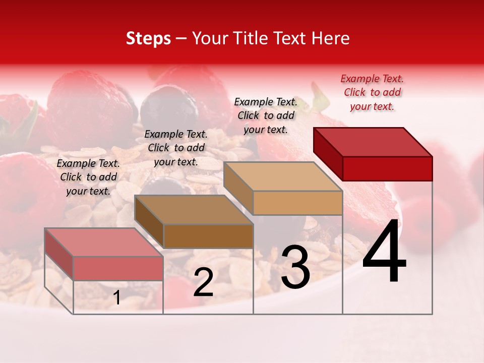 Fresh Studio Shot Bowl PowerPoint Template