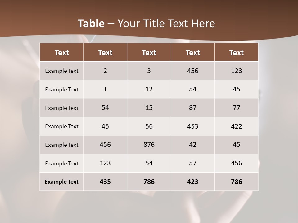 A Woman Is Looking At Her Cell Phone PowerPoint Template