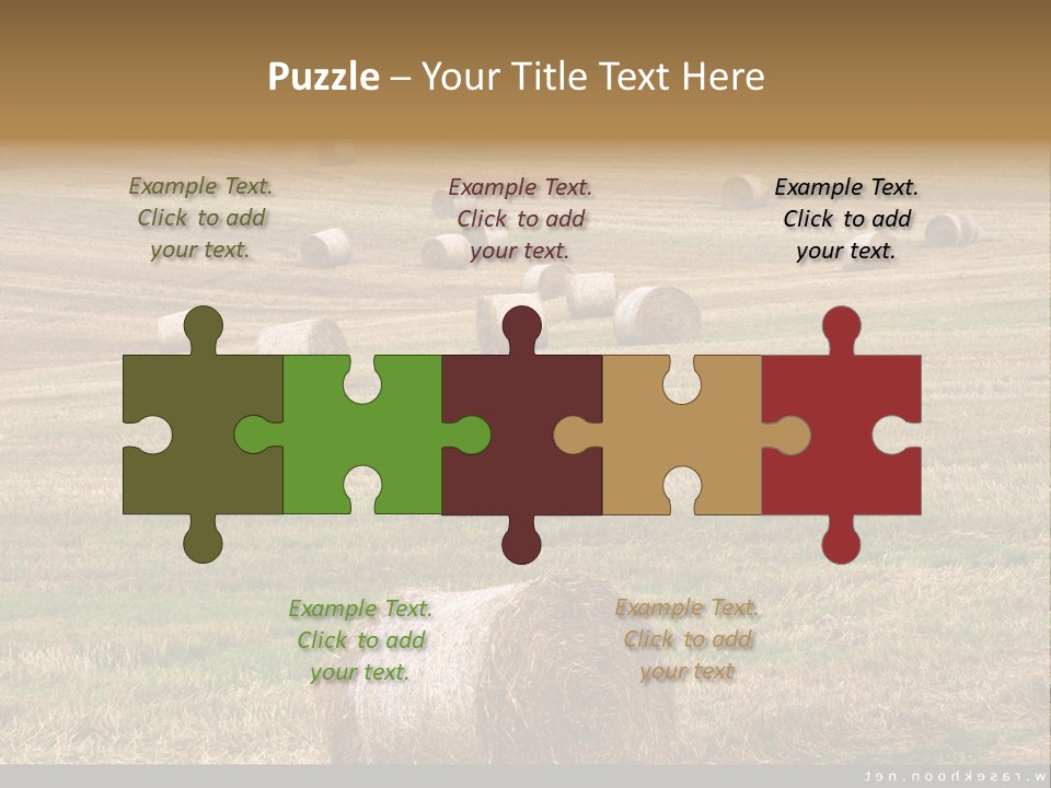 Meadow Butterfly Inachis PowerPoint Template