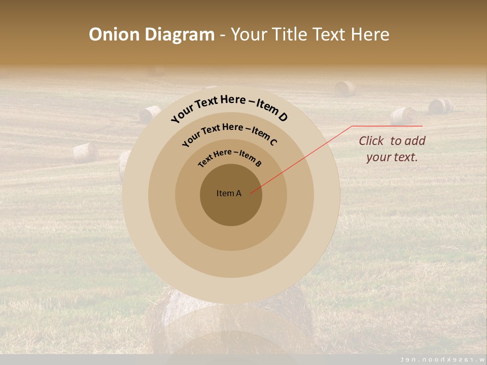 Meadow Butterfly Inachis PowerPoint Template