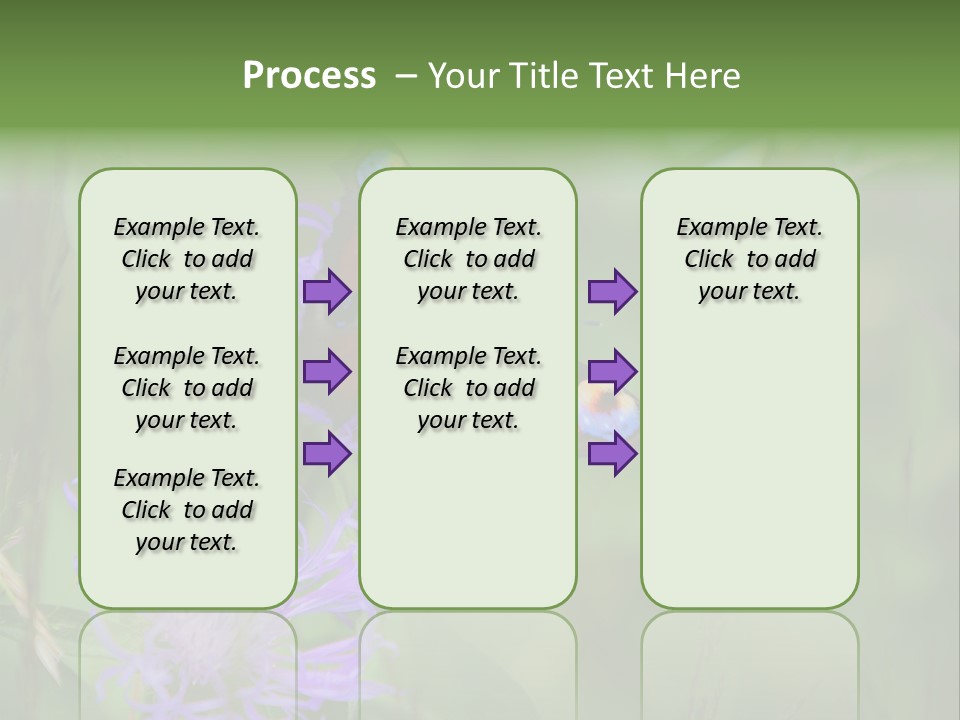 Meadow Butterfly Inachis PowerPoint Template