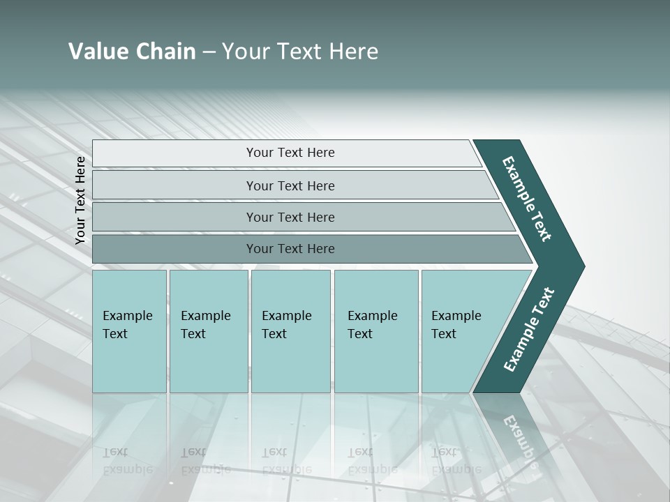 Reflection Financial Concept PowerPoint Template