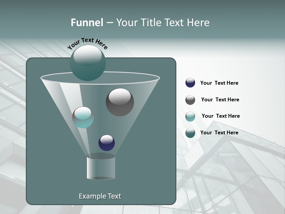 Reflection Financial Concept PowerPoint Template