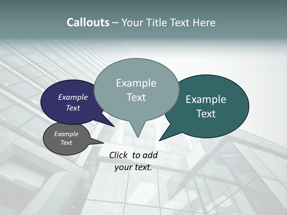 Reflection Financial Concept PowerPoint Template