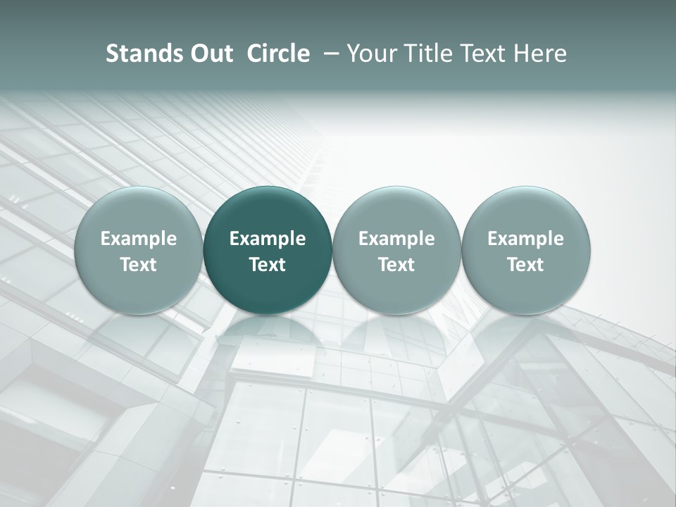Reflection Financial Concept PowerPoint Template