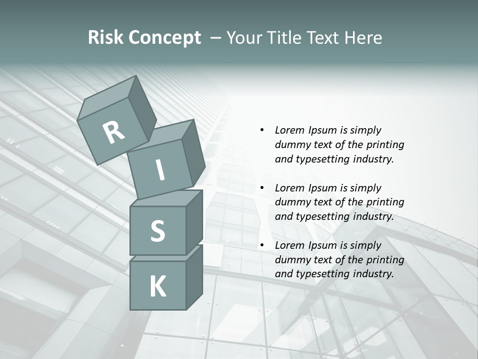 Reflection Financial Concept PowerPoint Template