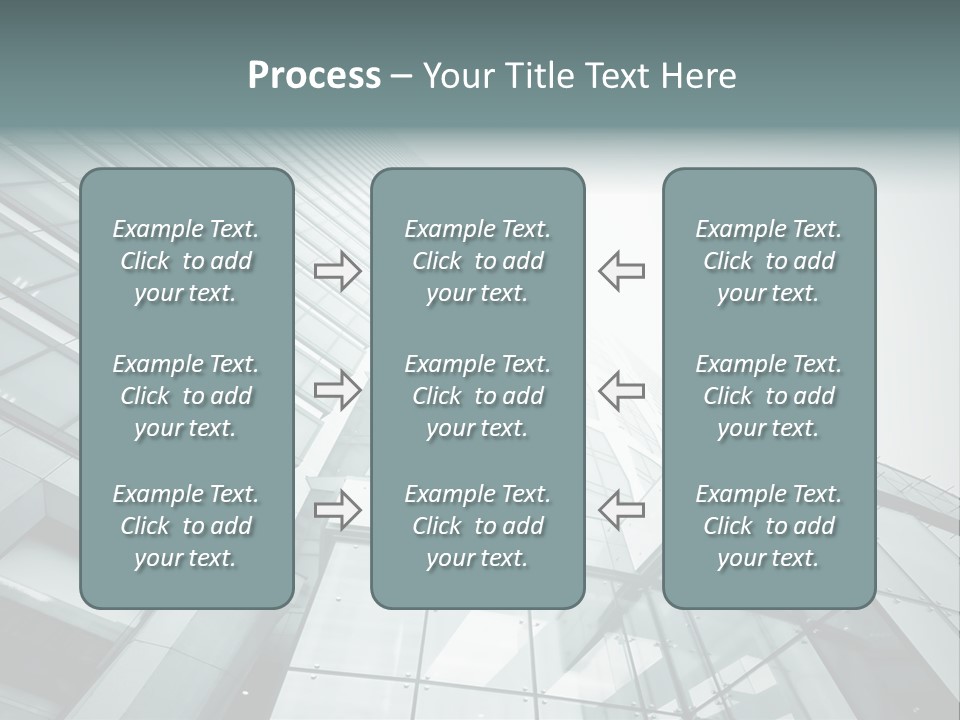 Reflection Financial Concept PowerPoint Template