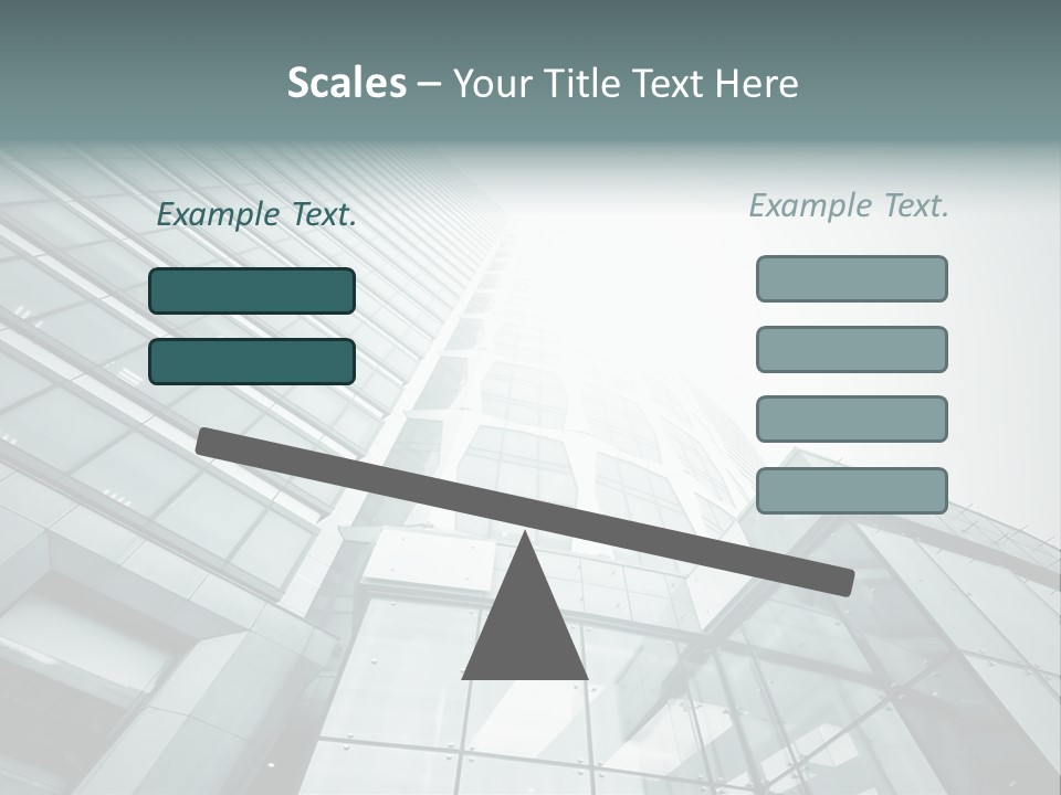 Reflection Financial Concept PowerPoint Template