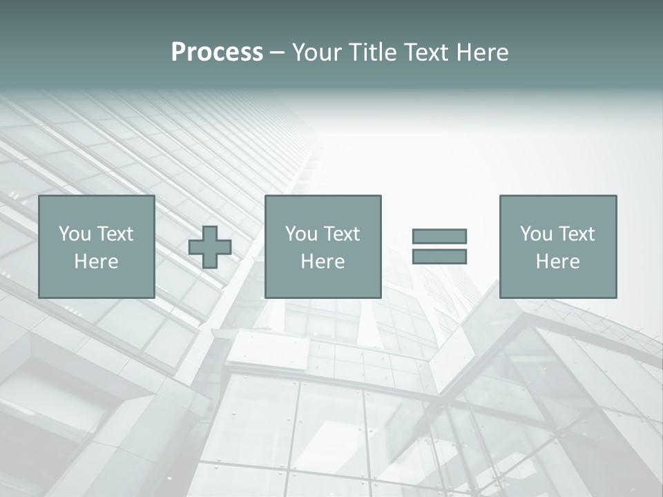 Reflection Financial Concept PowerPoint Template