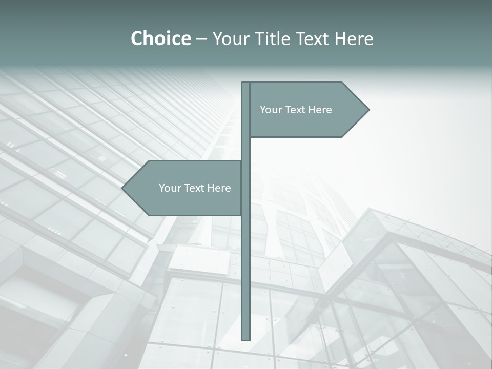 Reflection Financial Concept PowerPoint Template