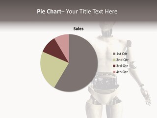 Isolated Robotics Metal PowerPoint Template