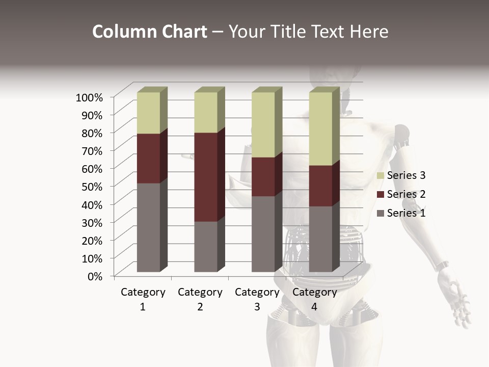 Isolated Robotics Metal PowerPoint Template