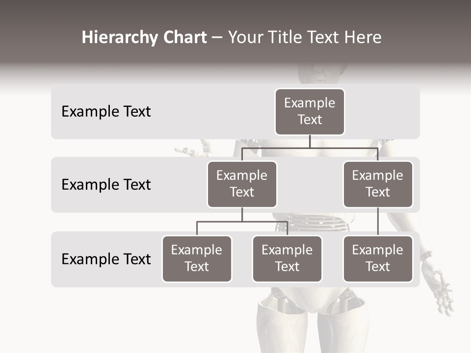 Isolated Robotics Metal PowerPoint Template