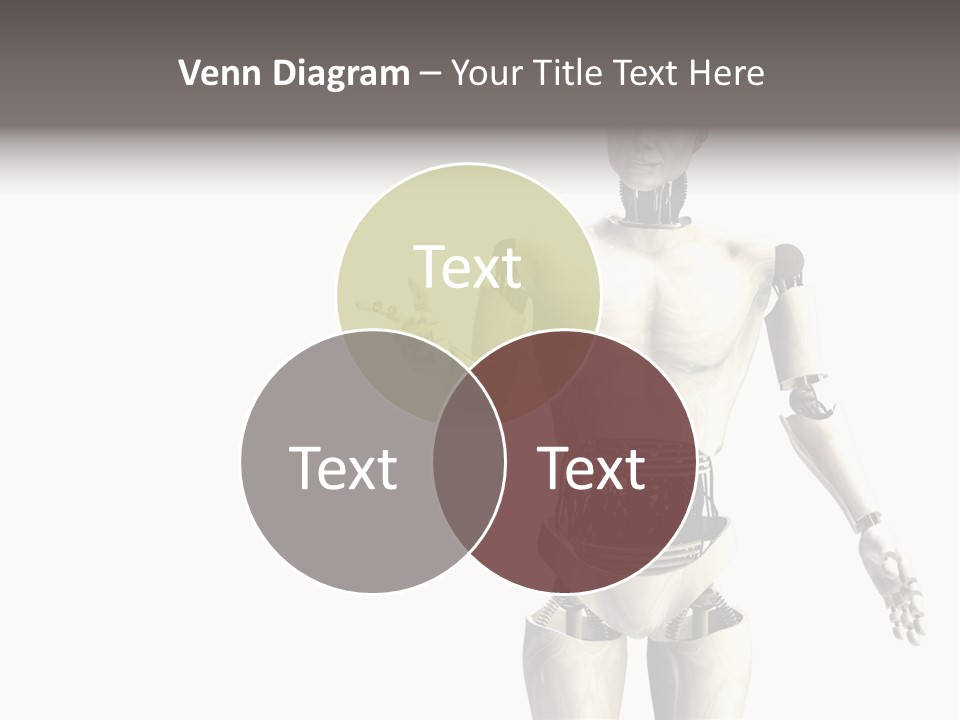 Isolated Robotics Metal PowerPoint Template
