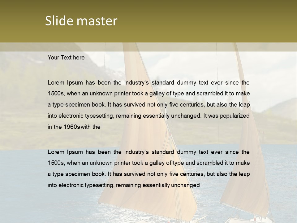 Holiday Transportation Ancient PowerPoint Template