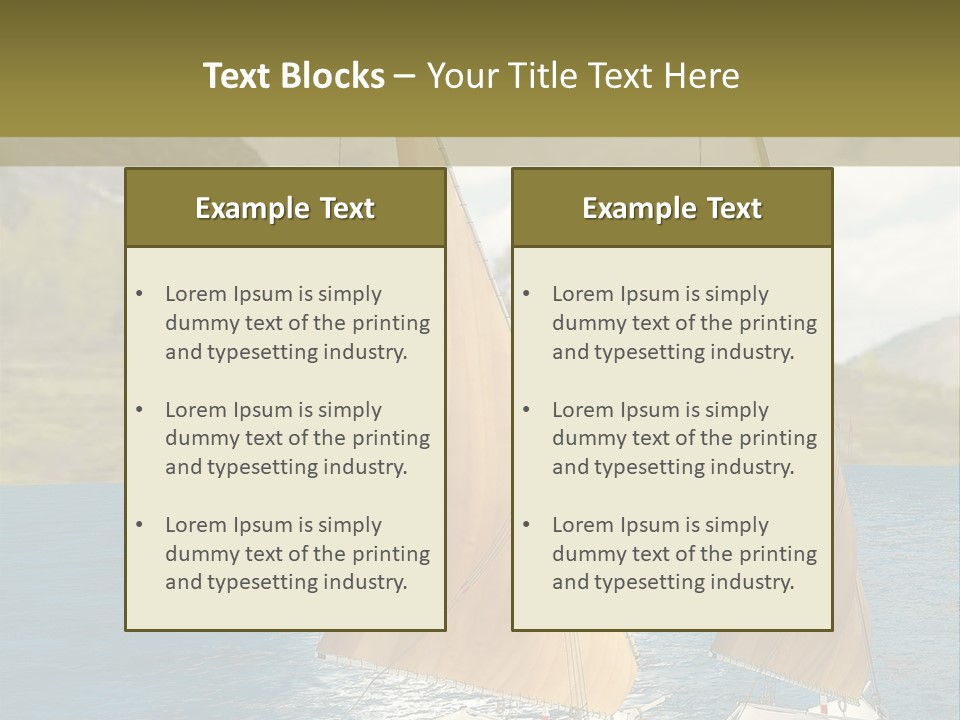 Holiday Transportation Ancient PowerPoint Template