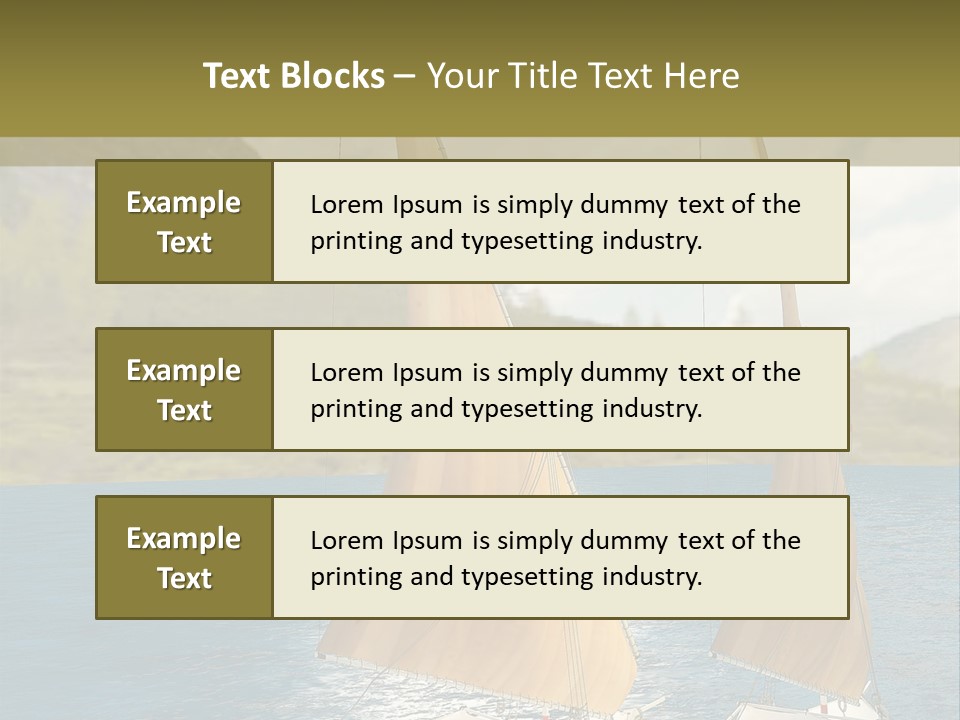 Holiday Transportation Ancient PowerPoint Template