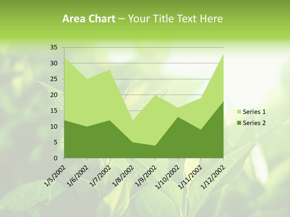 A Green Leafy Plant Is Shown In This Powerpoint Presentation PowerPoint Template