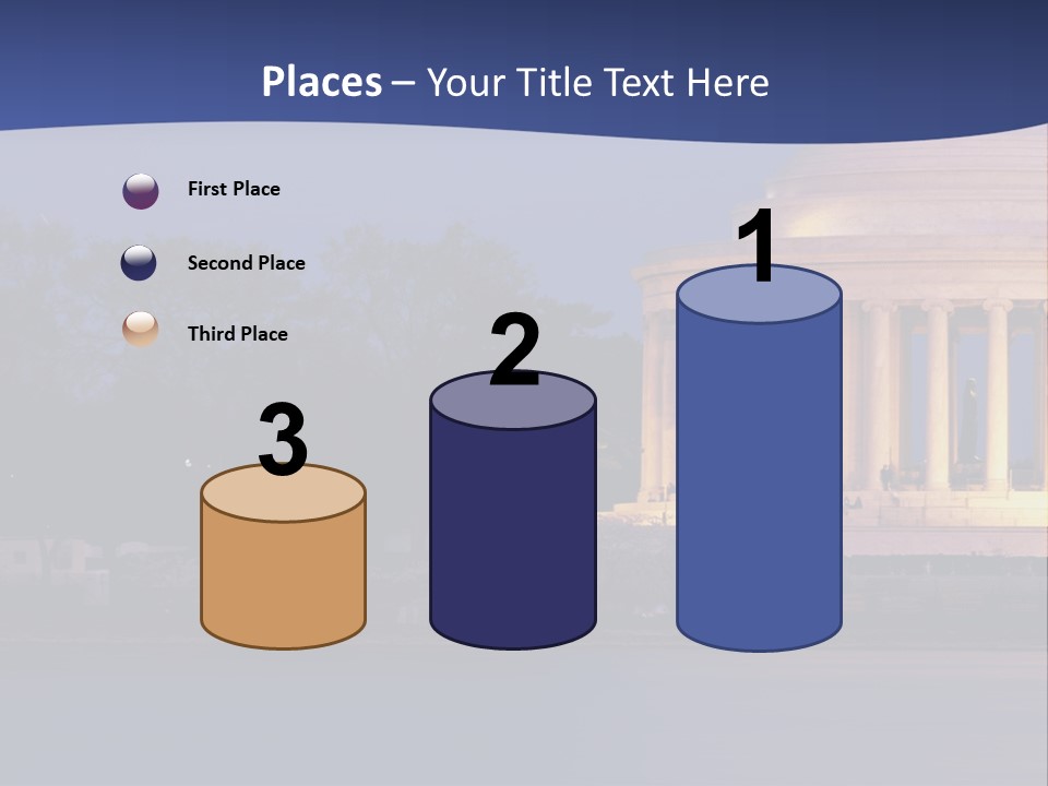 Spectral Spectrum Tree PowerPoint Template