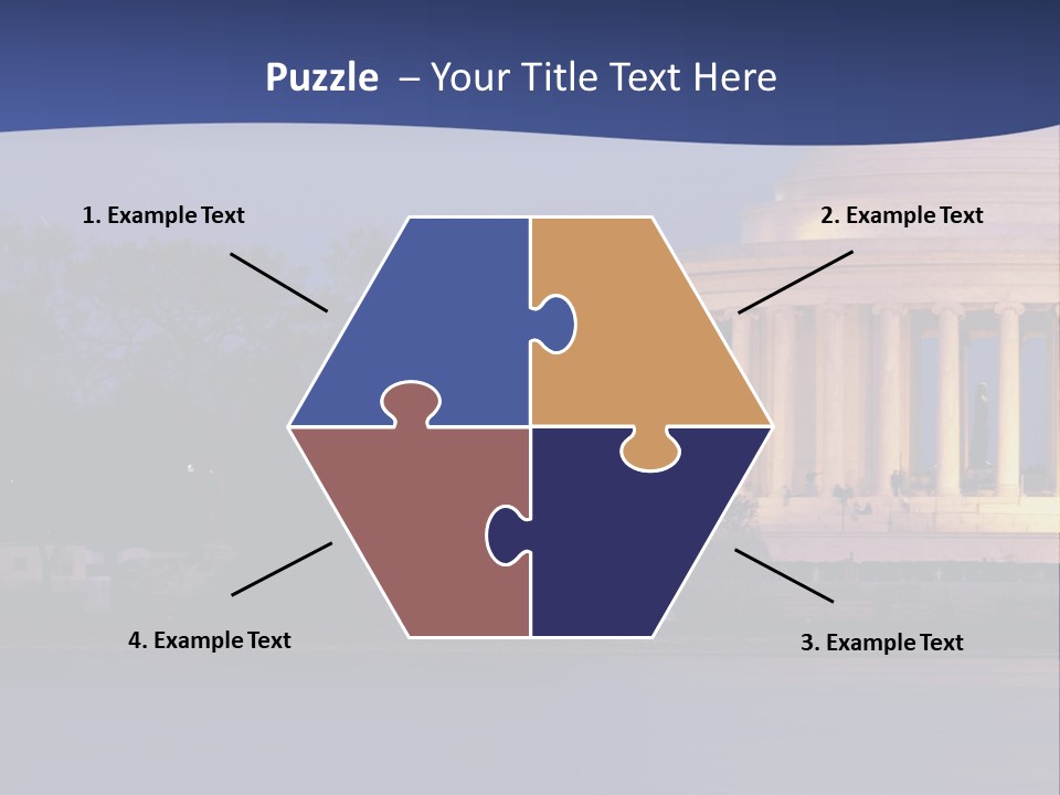 Spectral Spectrum Tree PowerPoint Template