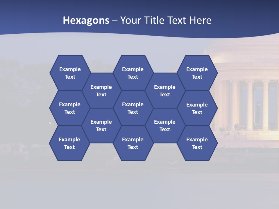Spectral Spectrum Tree PowerPoint Template