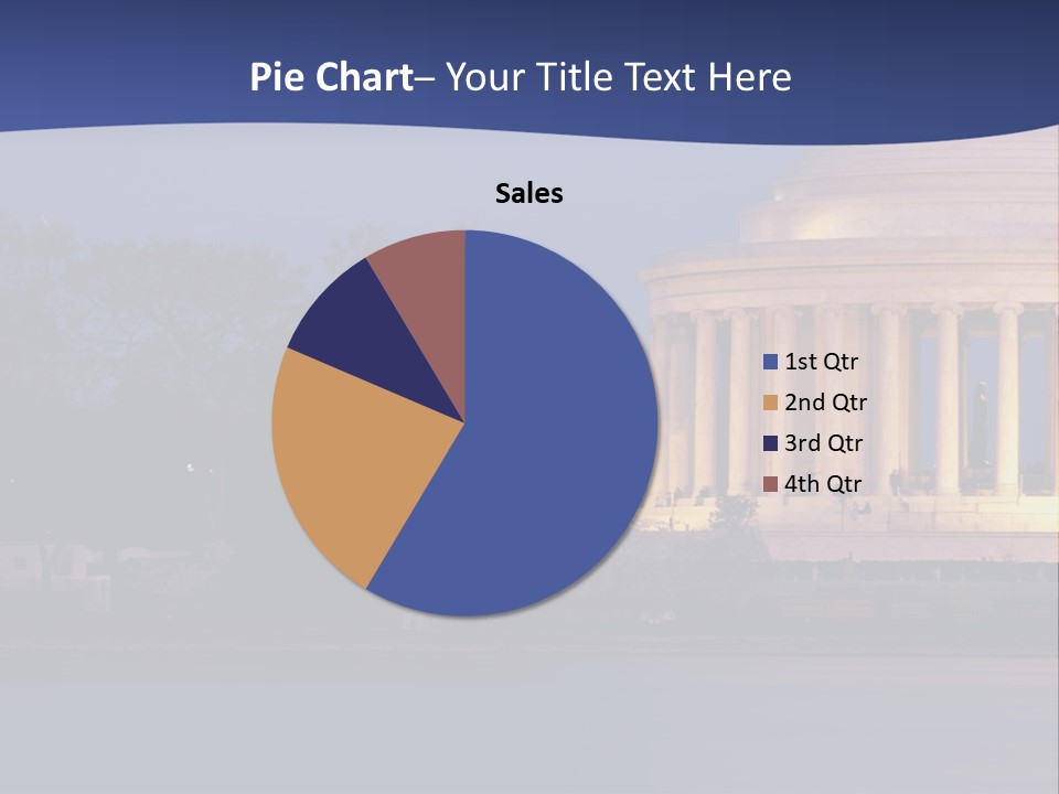 Spectral Spectrum Tree PowerPoint Template