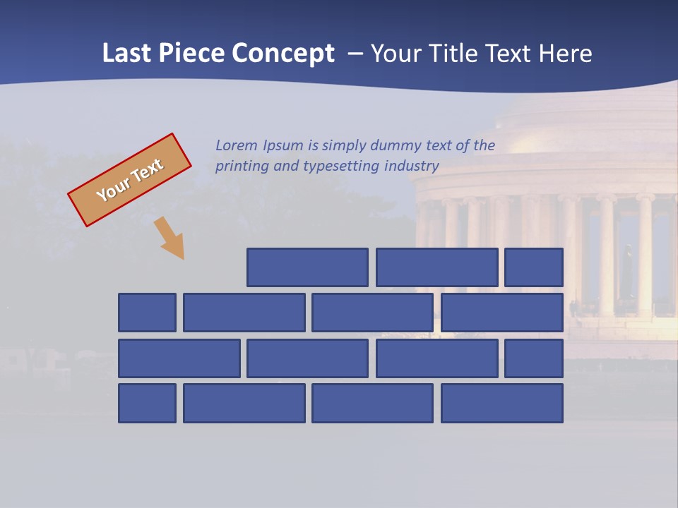 Spectral Spectrum Tree PowerPoint Template
