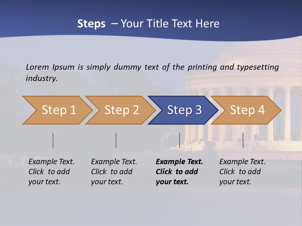 Spectral Spectrum Tree PowerPoint Template