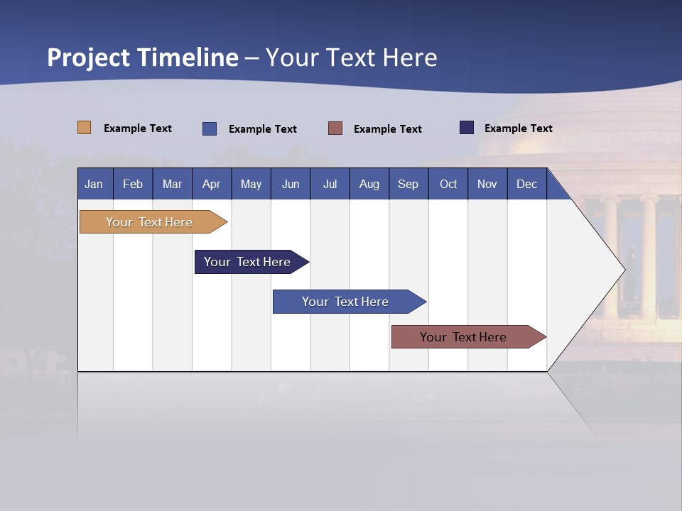 Spectral Spectrum Tree PowerPoint Template