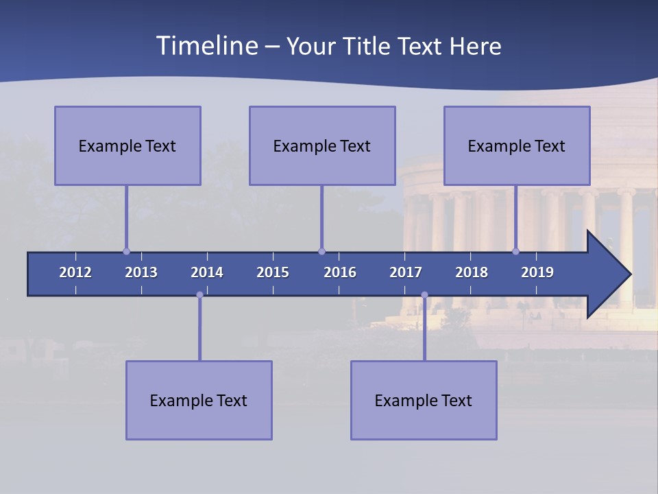 Spectral Spectrum Tree PowerPoint Template