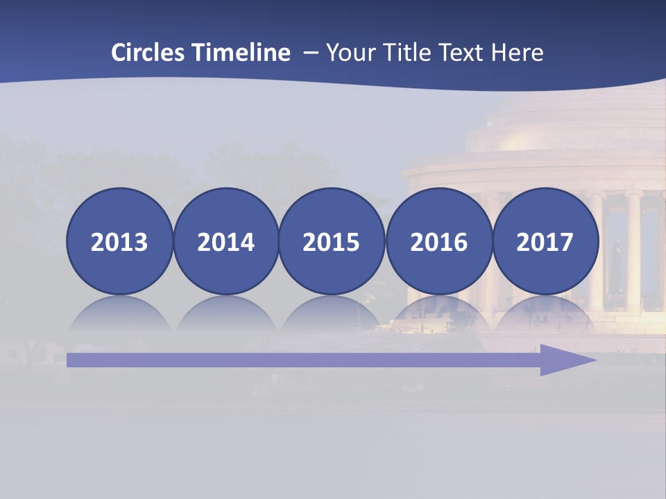 Spectral Spectrum Tree PowerPoint Template