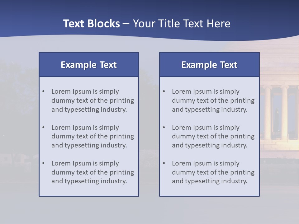Spectral Spectrum Tree PowerPoint Template