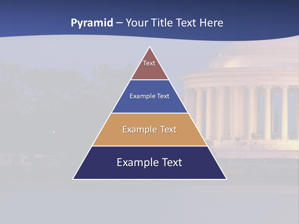 Spectral Spectrum Tree PowerPoint Template