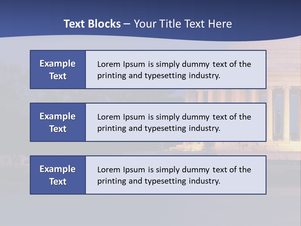 Spectral Spectrum Tree PowerPoint Template