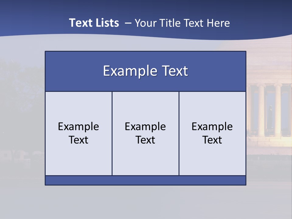 Spectral Spectrum Tree PowerPoint Template