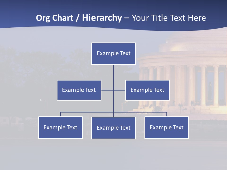 Spectral Spectrum Tree PowerPoint Template