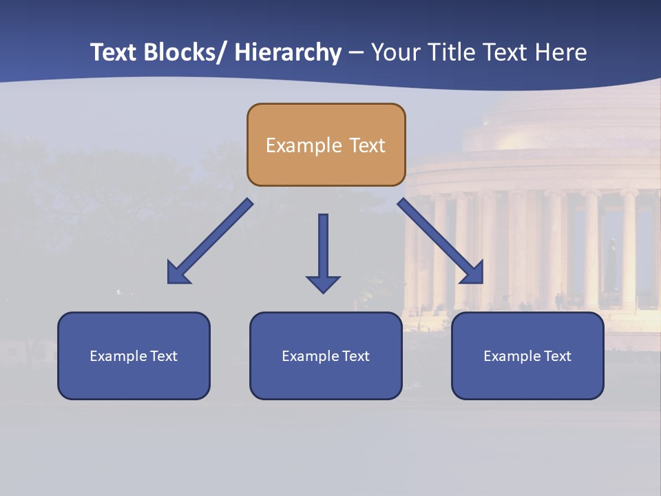 Spectral Spectrum Tree PowerPoint Template